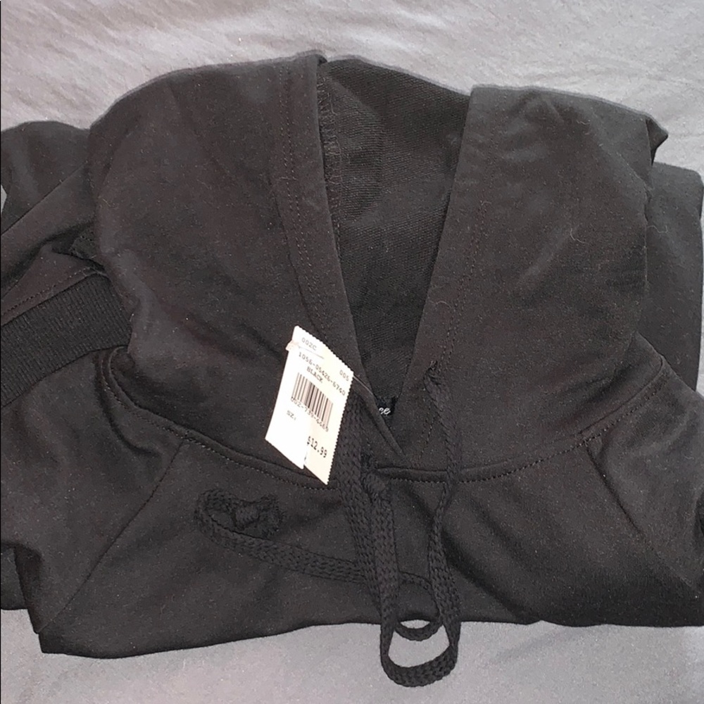 Black hoodie